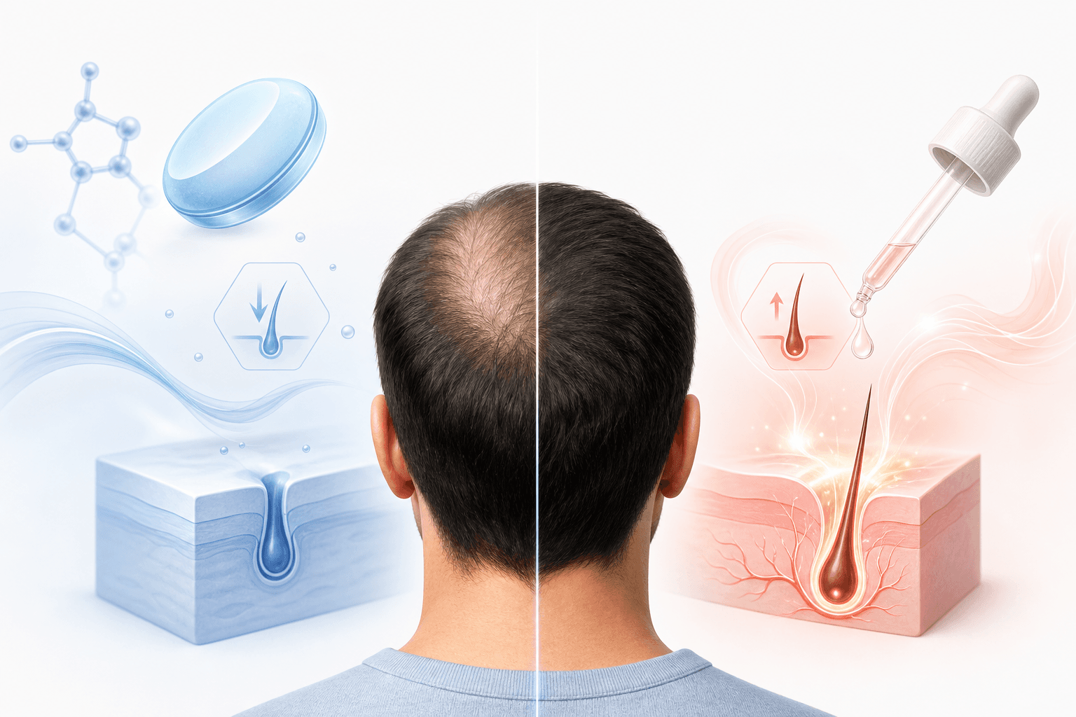Finasteride vs Minoxidil for Hair Loss: Which Works Better and Can You Use Both?